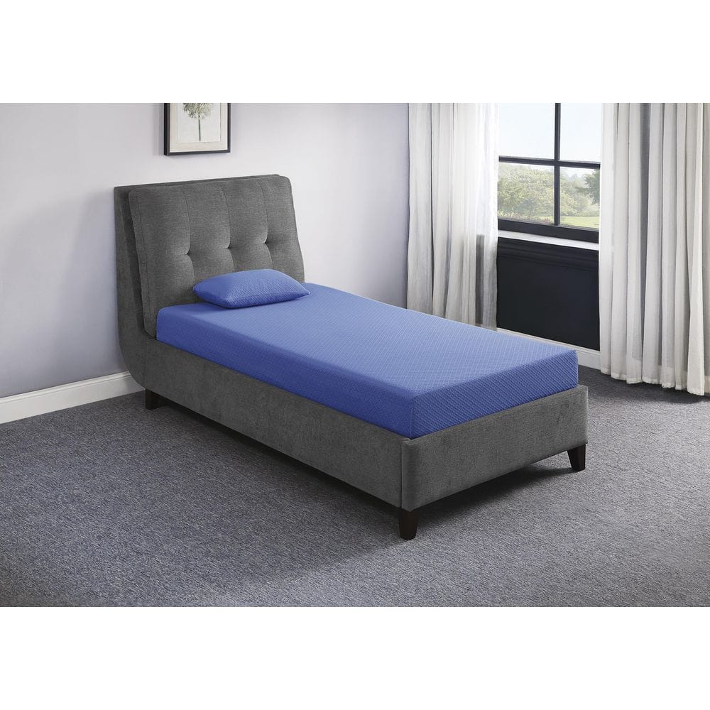Tahanbath Full Firm 7in Twin Mattress and Pillow Set Breathable