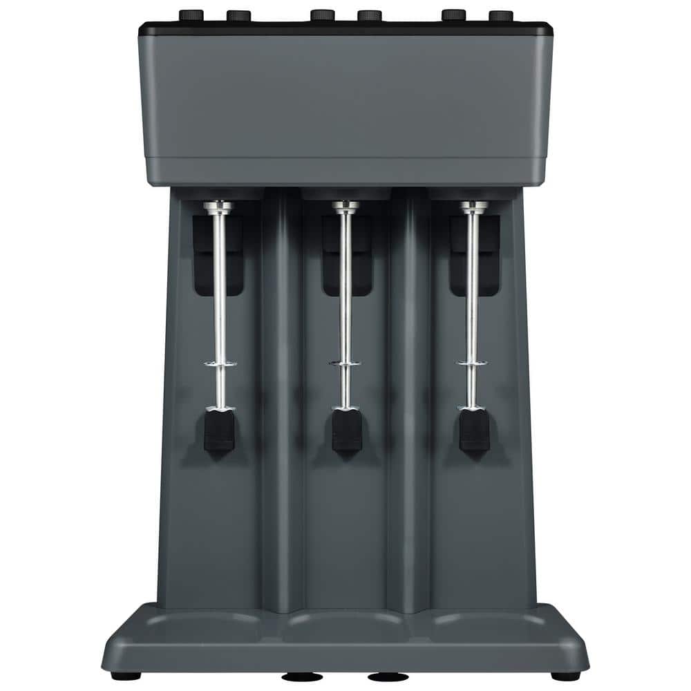 Milkshake Maker. 375 W x 3. Milkshake Blender. Triple Heads. For home. Powerful triple-head milkshake machine, Grey