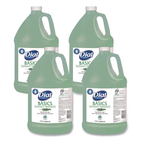 3.78 Liter Honeysuckle Scent Basics MP Free Liquid Hand Soap Refill Bottle (4-Pack)