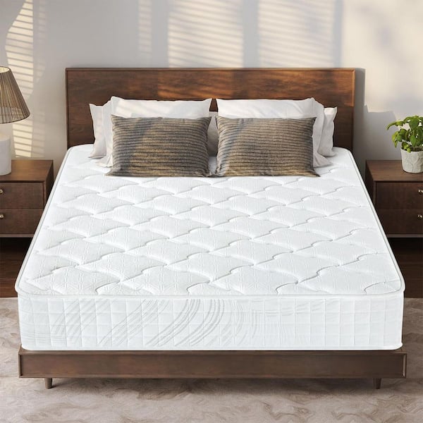 Modern Series Queen Medium Cooling Gel Memory Foam Hybrid Mattress 10 in. Breathable Skin-Friendly Mattress