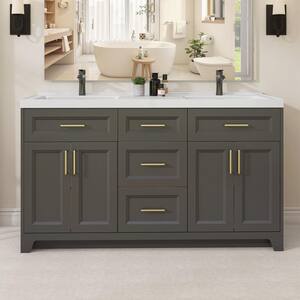 NTQ 48 in. W x 22 in. D x 36 in. H Bathroom Vanity Single Sink