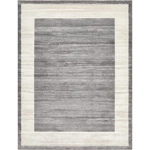 Uptown Collection Yorkville Gray 8' 0 x 10' 0 Area Rug