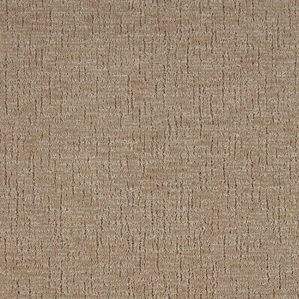 Lifeproof with Petproof Technology Truse Deer Valley Beige 45 oz. Triexta Patterned Installed Carpet