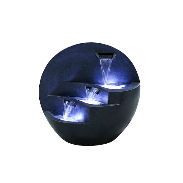 Unbranded Multi-Level Cascade Contemporary Round Fountain