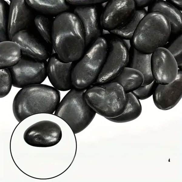38 lb. Decorative Garden Stones Outdoor Landscaping, Walkways, Patios, 1-3 in. Large Polished River Stones