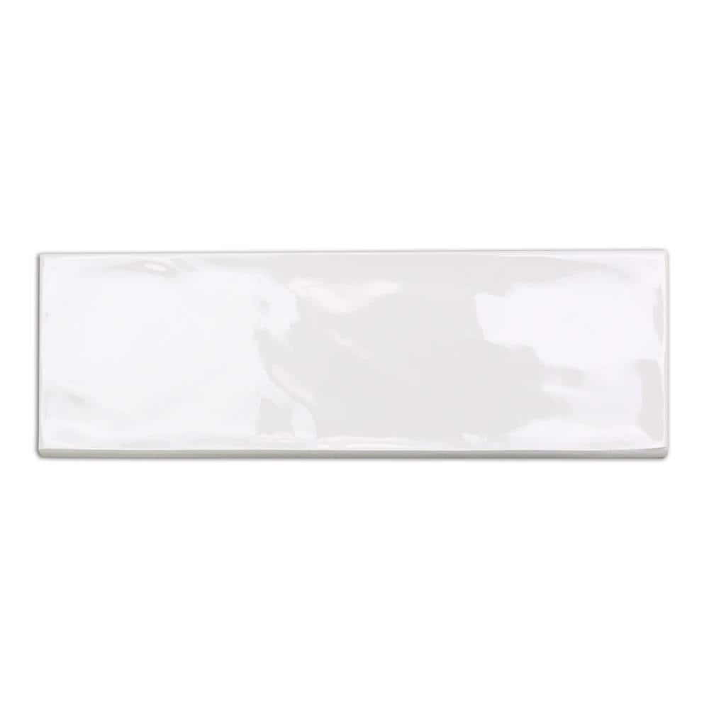 Pier White 4 in. x 12 in. Polished Ceramic Bullnose Tile price history on PriceWatchPro