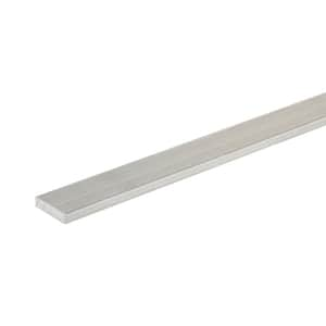 1 in. x 8 ft. - 1/8 in. Thick Aluminum Flat Bar