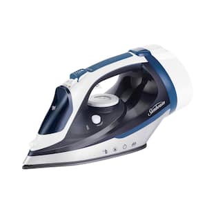 1700W Steam Iron with Retractable Cord and Shot of Steam Feature