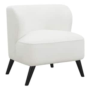 Alonzo Natural Upholstered Track Arms Accent Chair