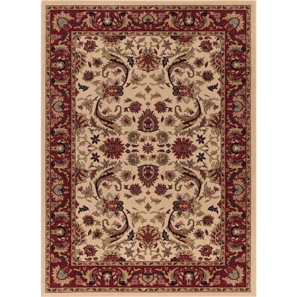 Concord Global Trading Ankara Sultanabad Ivory 3 ft. x 4 ft. Area Rug