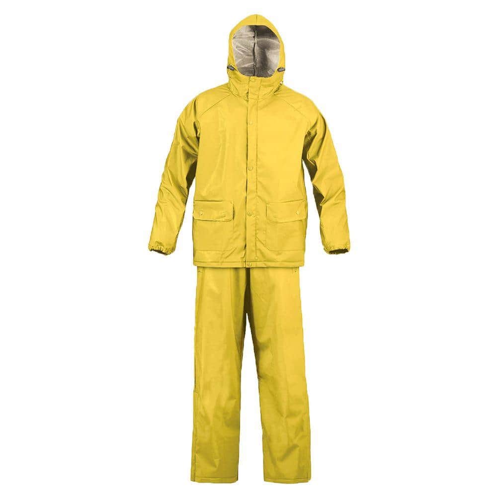 Mossi 51-200Y-XL SX Rain Suit (Yellow, X-Large) Mossi 51-200Y-XL SX Rain Suit (Yellow, X-Large)