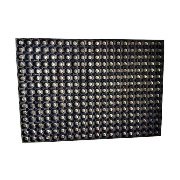 Doortex Open-Top Black Indoor Anti-Fatigue Mat-24 in. x 36 in.