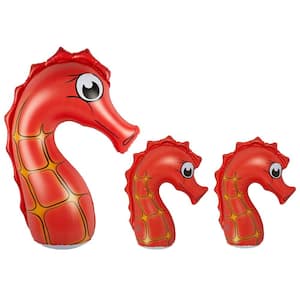 Poolmaster 81412 Seahorse Family Swimming Pool Decor 3-Pack Multicolor