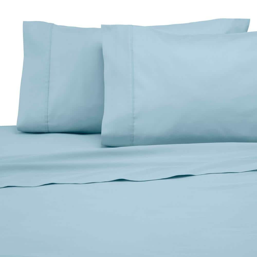 Twin 300 Thread Count Ultra Soft Fitted Sheet White - Threshold