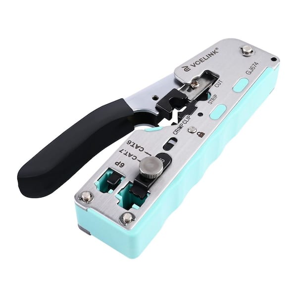RJ45 Pass-Through Crimper
