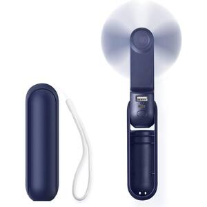 4.72 in. 3 in 1 Blue portable fan