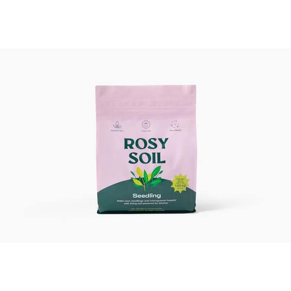 4-Quart Seedling Mix: Microbially Active Living Soil for Germination and Propagation