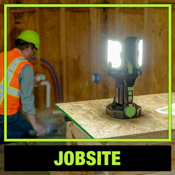 PowerSmith Voyager 5000 Lumens LED Jobsite Lantern/Work Light with