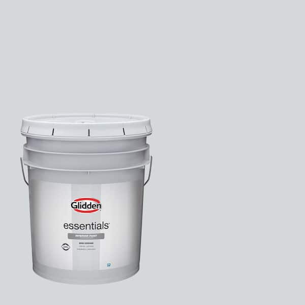 Glidden Essentials 5 gal. PPG0993-1 Peregrine Flat Interior Paint