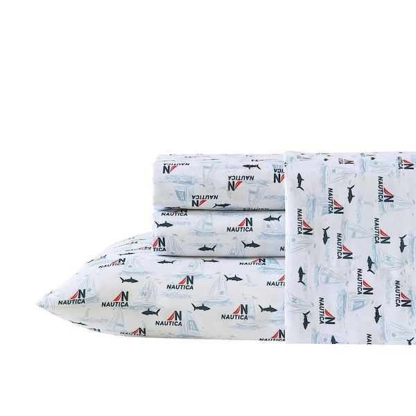 Maxon 3 Piece Blue Microfiber Twin Sheet Set