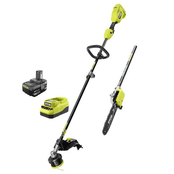 RYOBI ONE+ HP 18V Brushless 15 in. Attachment Capable String