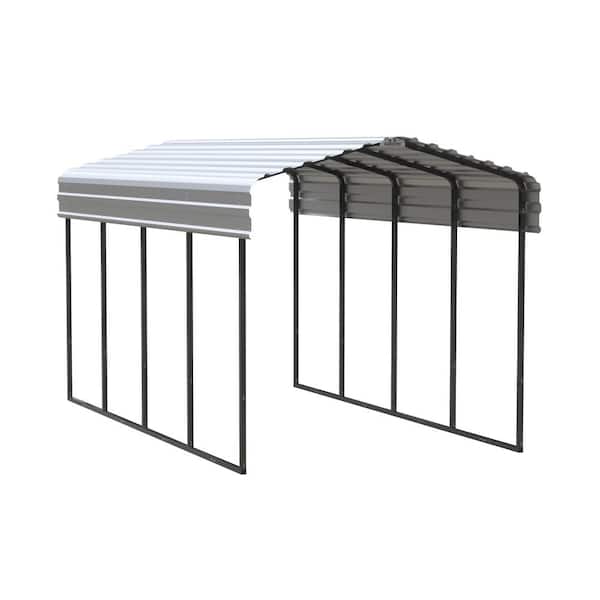 Arrow 10 ft. x 20 ft. x 9 ft. Eggshell Carport
