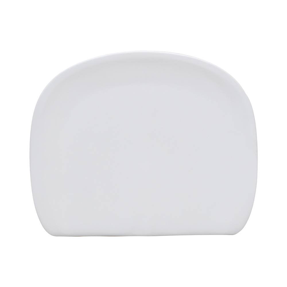 Hilton 24" White Solid Acacia Transitional Counter Stool