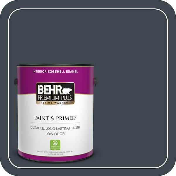 BEHR PREMIUM PLUS 1 gal. #PPU25-23 Winter Way Eggshell Enamel Low Odor Interior Paint & Primer