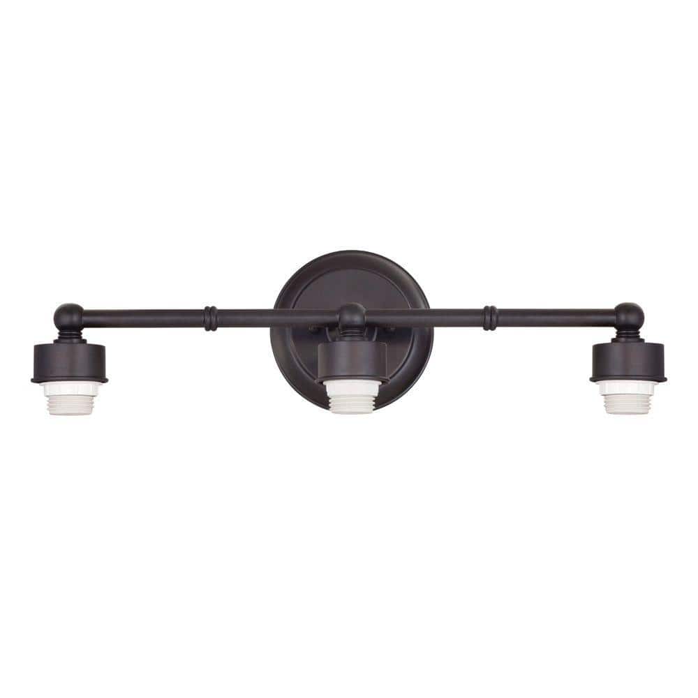 3-Light Oil Rubbed Bronze Bath Light price history on PriceWatchPro