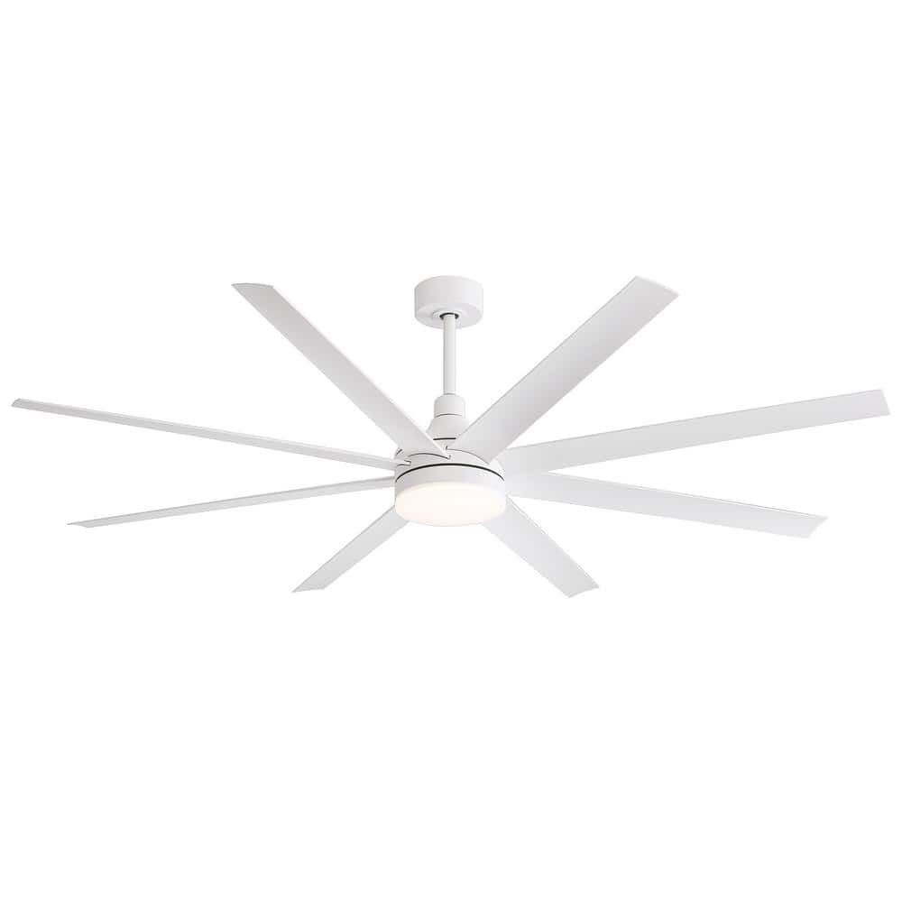 【保証書付】 Breezary Archer 72 in. Integrated LED Indoor White Ceiling ポケモンカードゲーム
