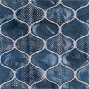 June 6 in. x 6 in. Textured Decorative Ceramic Wall Tile (36/case)