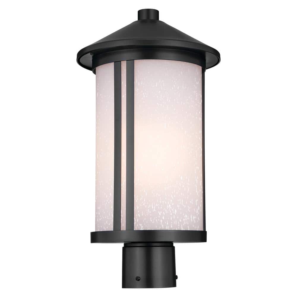 black-kichler-post-lanterns-