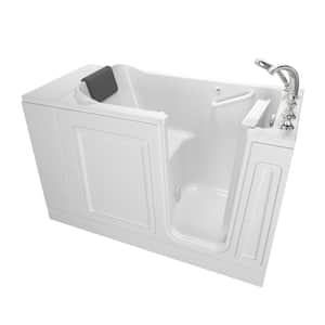 Acrylic Luxury Series 48 in. Right Hand Walk-in Soaking Bathtub with Right Drain in White