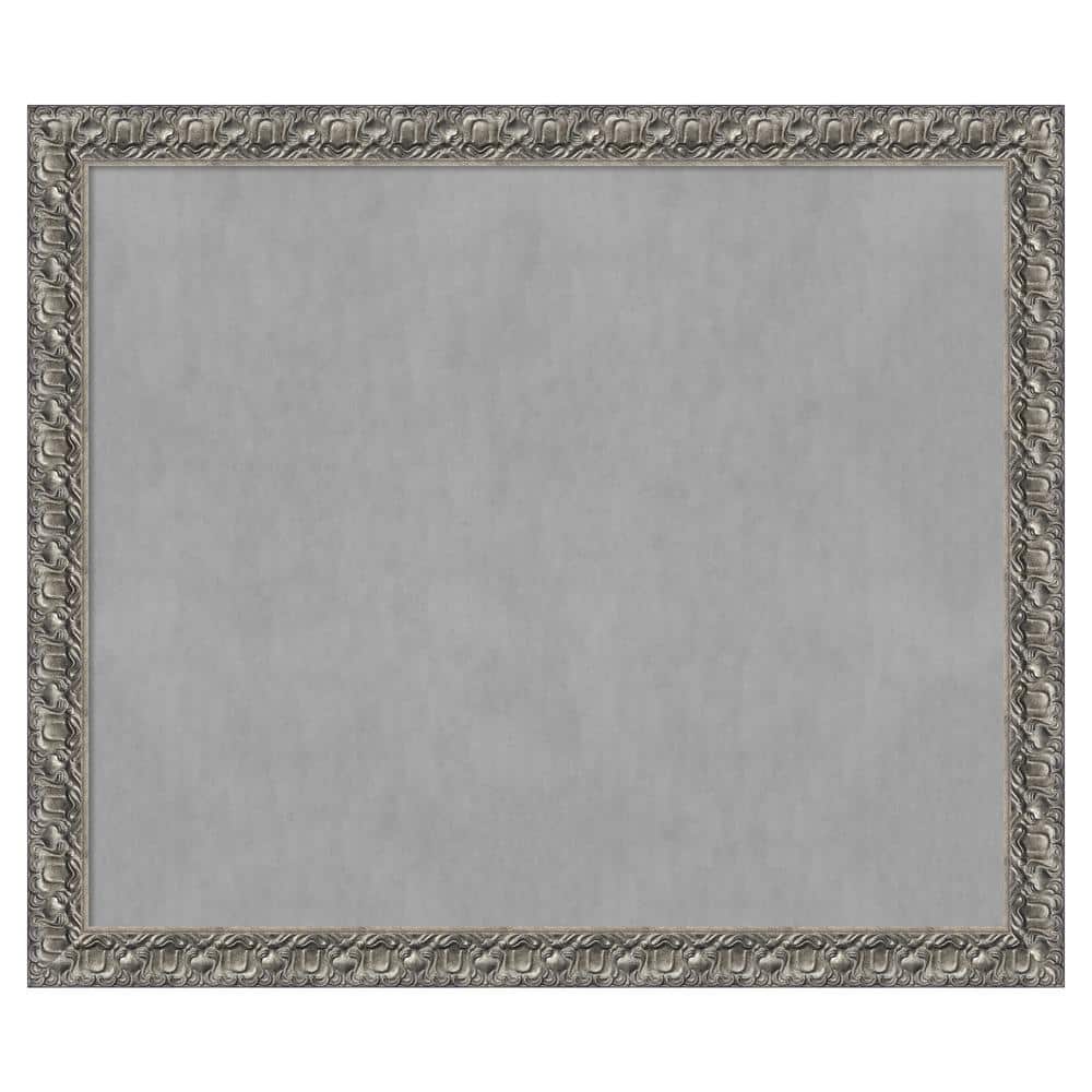 Silver Luxor 54 in. x 46 in Framed Magnetic Board price history on PriceWatchPro