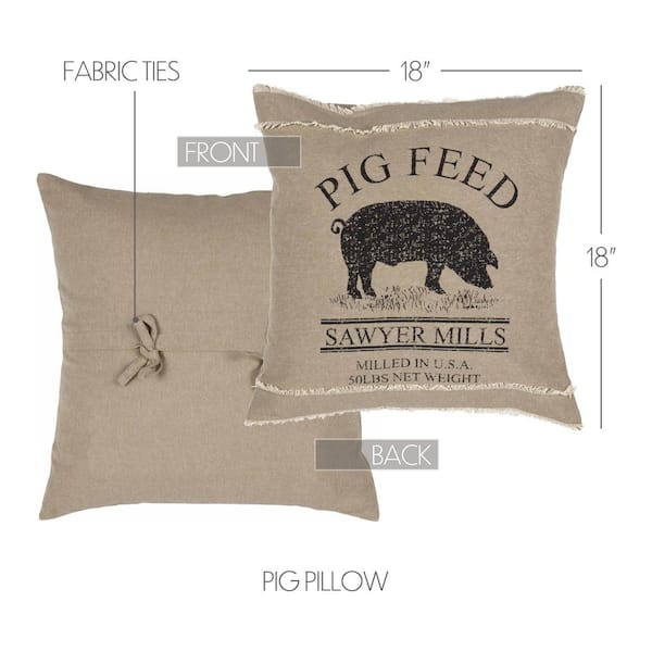 Pig hotsell throw pillows