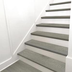 Carrington 1.25 in. T x 12.01 in. W x 47.24 in. L Luxury Vinyl stair Tread Eased Edge (2-pieces/case)