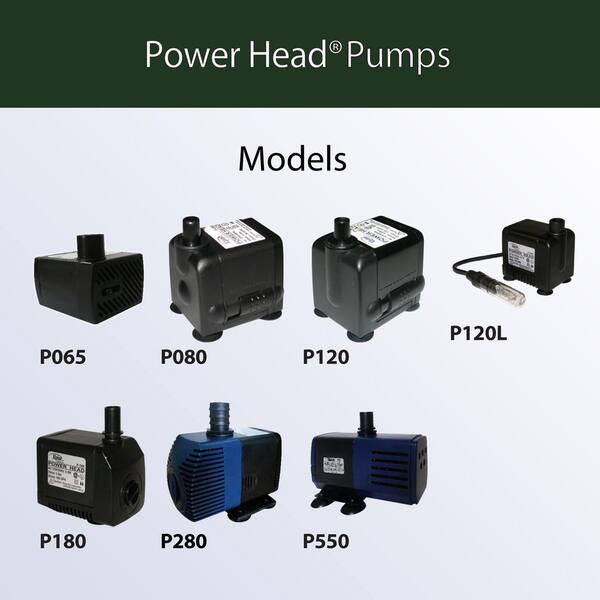Alpine Corporation Submersible 120 Gph Fountain Pump With 5w Halogen Light For Large Fountains And Birdbaths Outdoor Decor Accessory P120l The Home Depot Alpine Corporation Submersible 120 Gph, Home Depot Outdoor Water Fountain Pumps