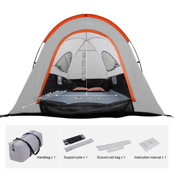 SKYSHALO Truck Bed Tent, 6.4-6.7 ft. Pickup Truck Tent with SKYSHALO Truck Bed Tent, 6.4-6.7 ft. Pickup Truck Tent with