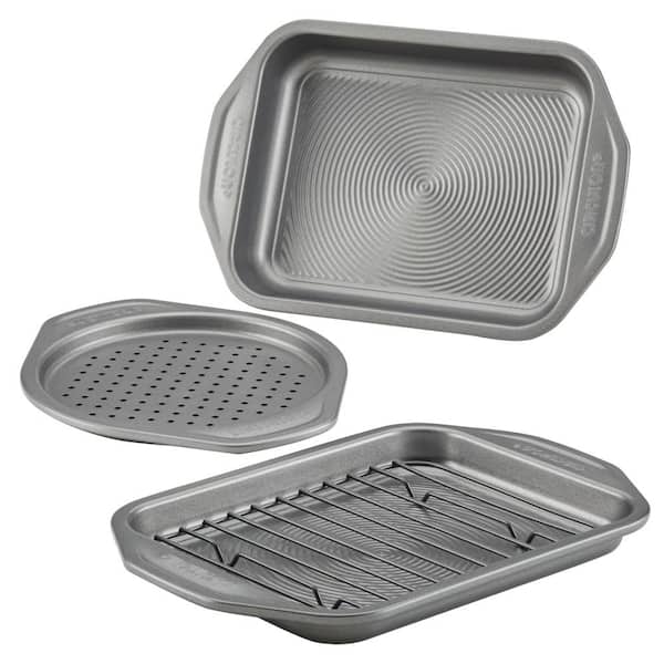 Oven Crisp Baking Pans, Our Oven Crisp Baking Pans makes crisping and  roasting foods in your oven easy. Grease drains away in the base of the pan  and hot air circulates