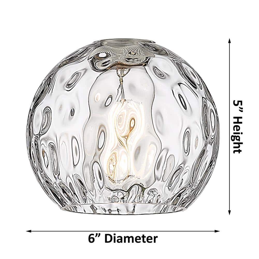 Athens Matte Black Mini Pendant Light with Clear Glass Shade