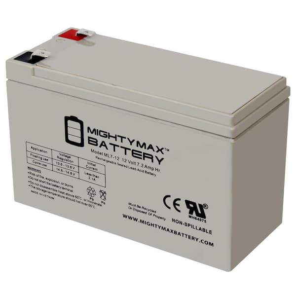 12V 7AH Sealed Lead Acid Rechargeable Battery Used In Security And Fire Alarm