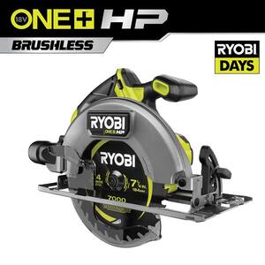 ONE+ HP 18V Brushless Cordless 7-1/4 in. Circular Saw (Tool Only)