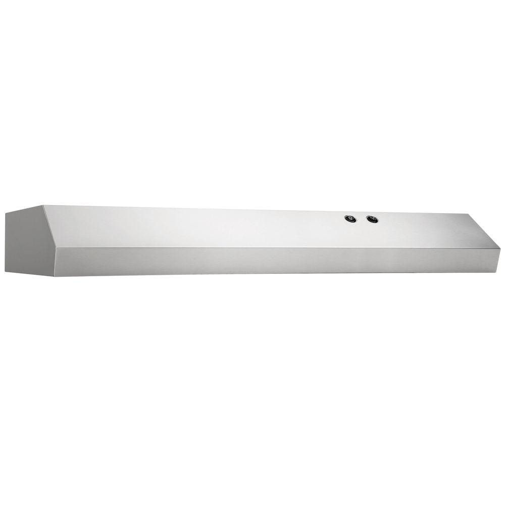 Frigidaire 36 in. Under Cabinet Convertible Range Hood in Stainless Steel, Silver