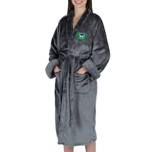 NHL Hartford Whalers Charcoal Logo S/M Bathrobes