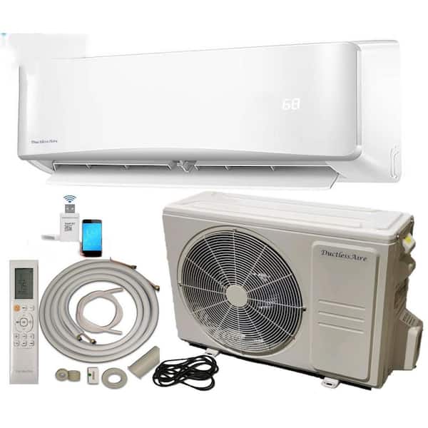 18000 BTU 1.5-Ton 21 SEER2 230v Wi-Fi Enabled Mini Split Heat Pump System