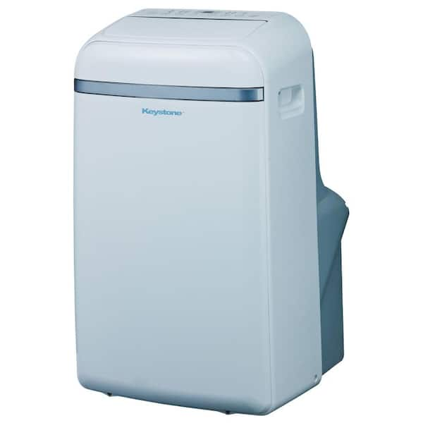 Keystone 14,000 BTU 115-Volt Portable Air Conditioner with Follow Me LCD Remote Control