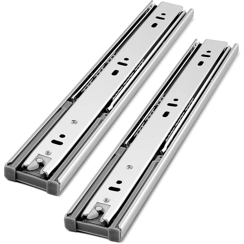 16 in. Side Mount Cold Rolled Steel Undermount Soft-Close Heavy Duty Drawer Slides Ball Bearing 1 Pair price history on PriceWatchPro