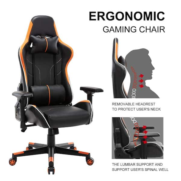 lumbar support pillow gaming chair