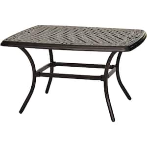 Traditions 32 in. x 38 in. Cast Aluminum Coffee Table