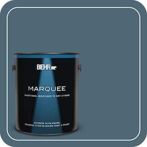 1 gal. #S470-6 Shipwreck Satin Enamel Exterior Paint & Primer